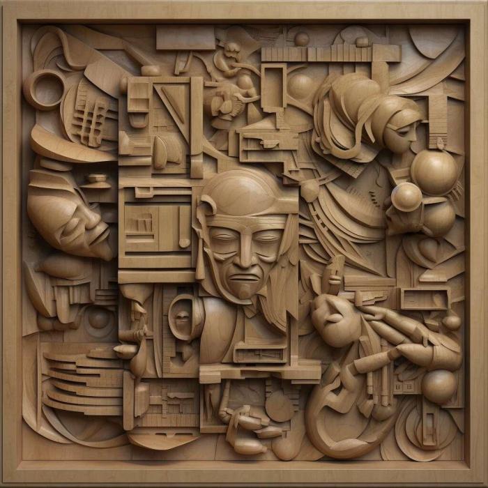 نموذج ثلاثي الأبعاد لآلة CNC 3D Art 